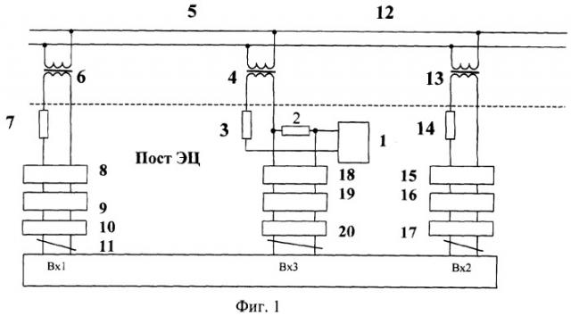 Способ контроля свободности рельсовой линии (патент 2273582)