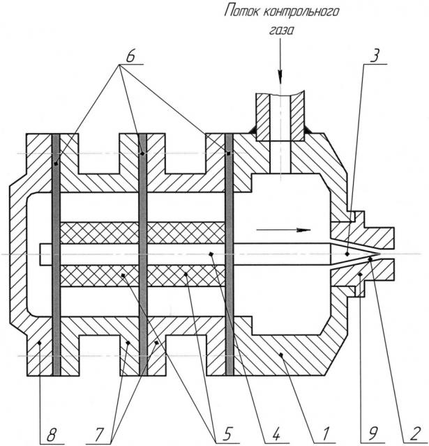 Устройство для регулирования потока контрольного газа (патент 2656038)