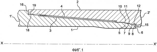 Изолированное резьбовое трубное соединение, устойчивое к последовательным нагрузкам давлением (патент 2471058)