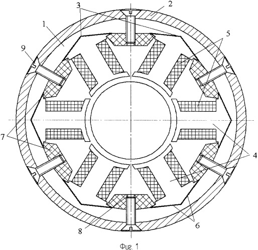 Магнитопровод статора электрической машины (патент 2330369)