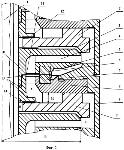 Многоступенчатый высокооборотный погружной центробежный насос (патент 2442909)