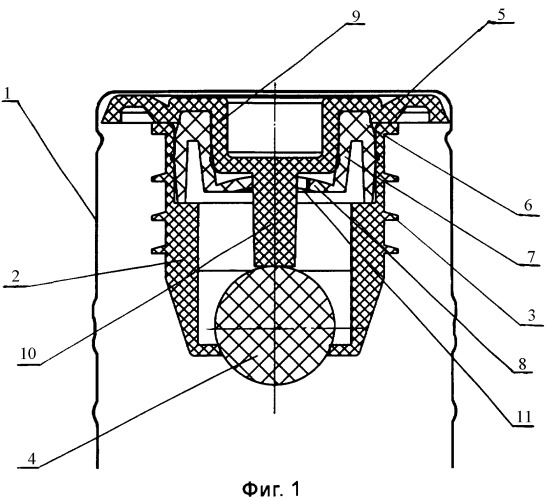 Укупорочное устройство (патент 2343096)