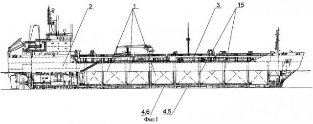 Танк судна для наливных грузов (варианты) (патент 2286910)