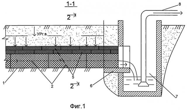 Подземный горизонтальный водозабор комбинированной конструкции (патент 2513183)