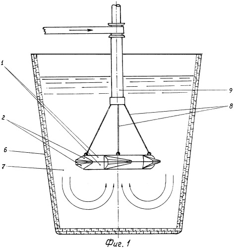 Способ обработки расплава металла в ковше и устройство для его осуществления (патент 2247156)