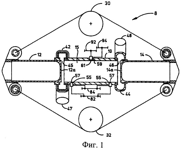 Двигатель с пилотным воспламенением гомогенного заряда и оппозитными поршнями (патент 2395700)
