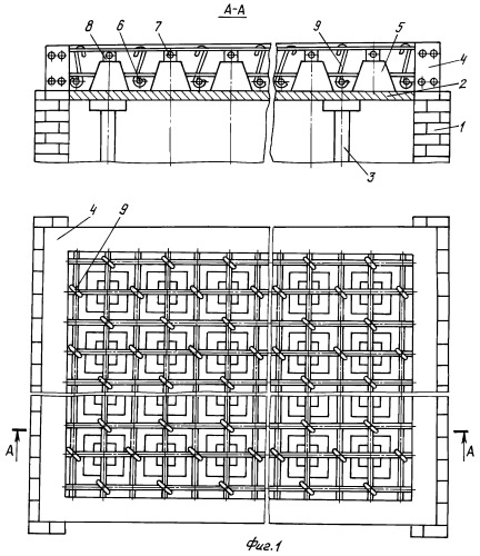 Конструкция плиты строительного перекрытия и способ ее изготовления (патент 2434103)