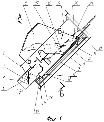 Устройство для разделения потока сыпучих материалов (патент 2437271)