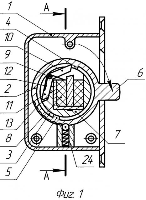 Электромеханический замок (патент 2644758)
