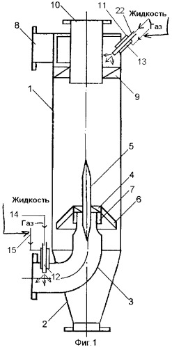 Распылительная сушилка со встречными закрученными потоками типа взп (патент 2340843)
