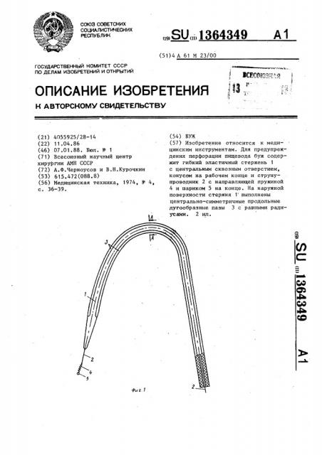 Буж (патент 1364349)