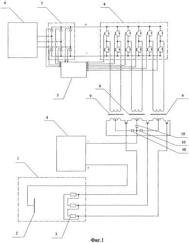 Устройство для электропитания накала катодов газоразрядной камеры стационарного ионного источника и способ его работы (патент 2395865)