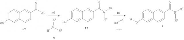 Производные нафталина, пригодные в качестве лигандов рецепторов 3 гистамина (патент 2387638)