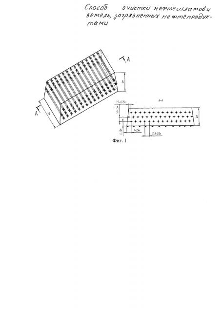 Способ очистки нефтешламов и замазученного грунта (патент 2601973)