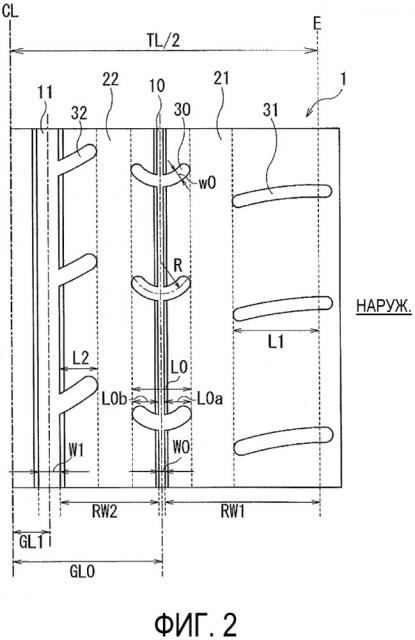 Пневматическая шина (патент 2653225)