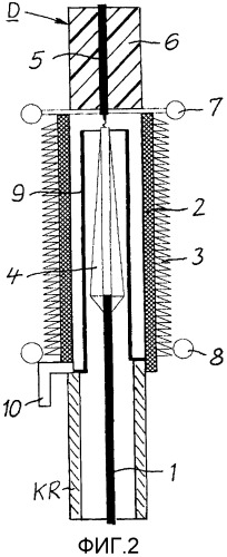 Устройство со сверхпроводящим кабелем (патент 2475876)