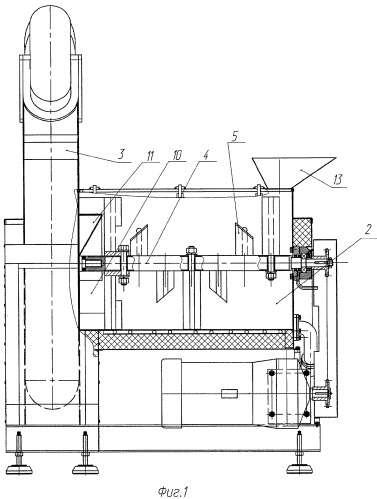 Моечная машина непрерывного действия для измельченных отходов полимерных материалов (патент 2295440)