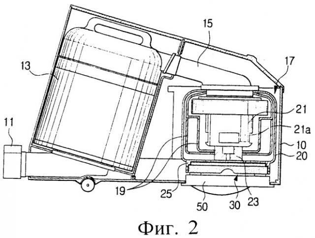 Пылесос с системой понижения шума двигателя и система понижения шума двигателя для пылесоса (патент 2337604)