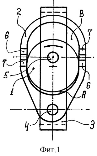 Роторный двигатель гадиева (патент 2293191)
