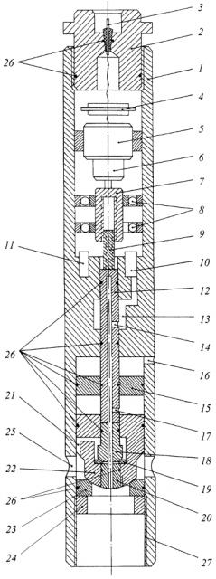 Скважинный управляемый электромеханический клапан (патент 2620700)