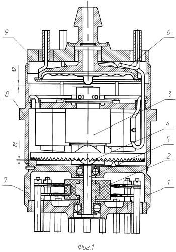 Исполнительное коммутирующее устройство (патент 2496177)