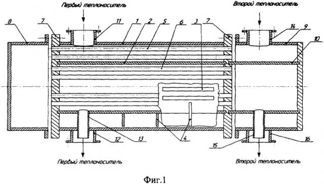 Теплообменник кожухотрубчатый (варианты) (патент 2323402)