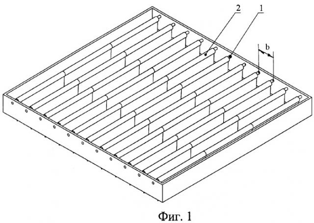 Пол клетки для содержания кроликов (патент 2349080)