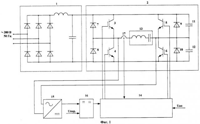 Способ управления преобразователем частоты (патент 2345474)