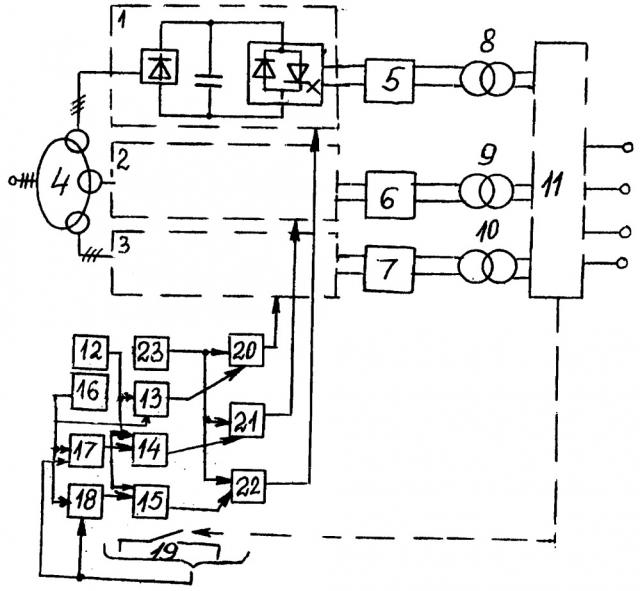 Способ управления частотным преобразователем (патент 2660809)