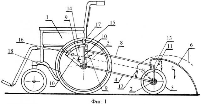 Устройство для расширения возможностей инвалида с нарушением опорно-двигательного аппарата к полезной физической деятельности (патент 2394546)