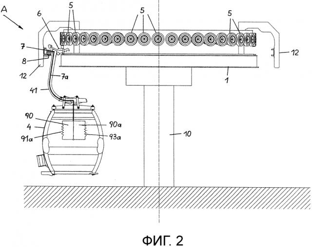 Система подвесной канатной дороги (патент 2653655)