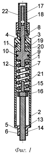 Демпфер-пульсатор потока жидкости в скважине (патент 2468182)