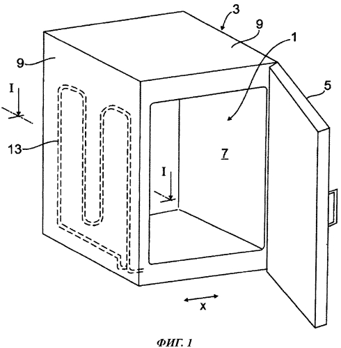 Холодильный аппарат, в частности бытовой холодильный аппарат (патент 2571031)