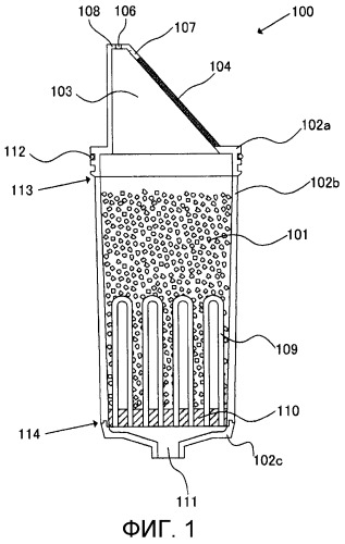 Картридж для очистки воды и устройство для очистки воды с таким картриджем (патент 2548079)
