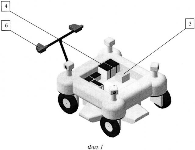 Беспилотный робот для лазерной обработки растений (патент 2634104)