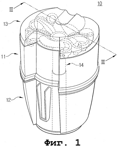 Многоциклонное пылеотделительное устройство (патент 2299667)