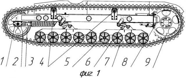 Тележка гусеничная уборочной машины (патент 2380267)