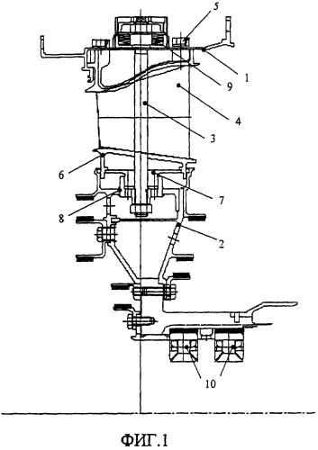 Опора турбины газотурбинного двигателя (патент 2326251)