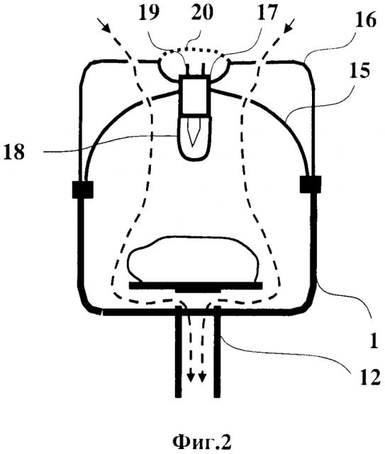 Устройство для формирования курительной газовой смеси в кальяне (патент 2645568)