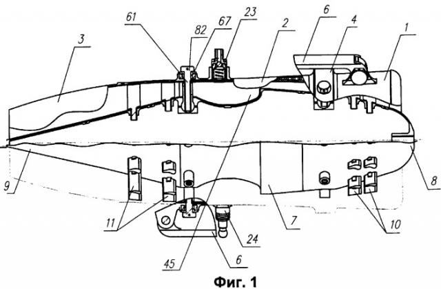 Турбореактивный двигатель (патент 2349779)
