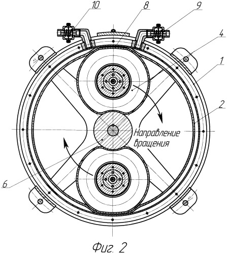 Кольцевой мембранный насос (патент 2472032)