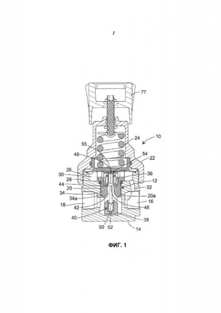 Регулировочный клапан для регулирования противодавления с клапанным картриджем (патент 2602720)