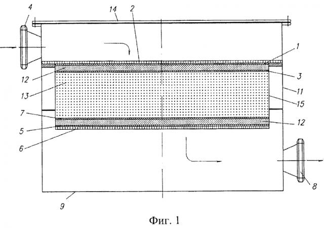 Фильтр-сорбер насыпного типа (патент 2641120)