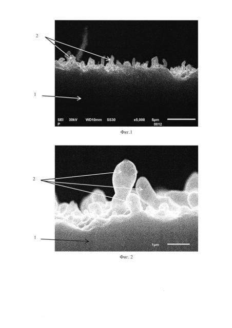 Способ получения наномодифицированной структуры на поверхности кремния (патент 2649223)