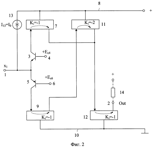 Многозначный логический элемент обратного циклического сдвига (патент 2554557)