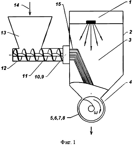Сверхвысокочастотный пресс макаронных изделий (патент 2502260)