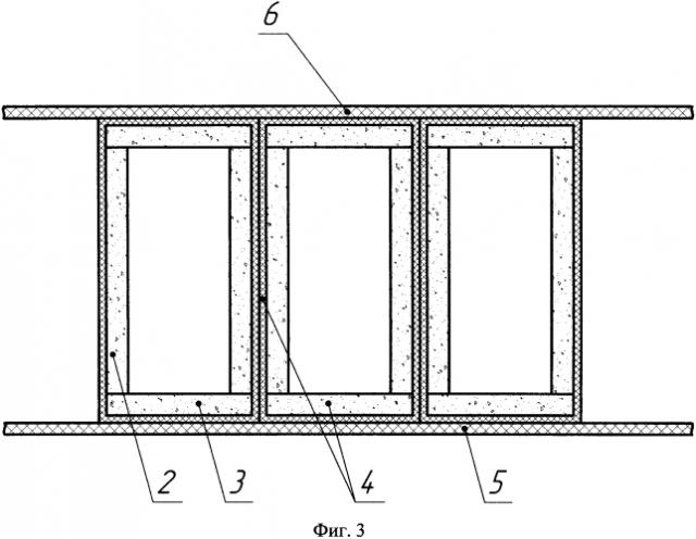 Способ изготовления промежуточных опорных фундаментных конструкций из полимерных композиционных материалов (патент 2585205)