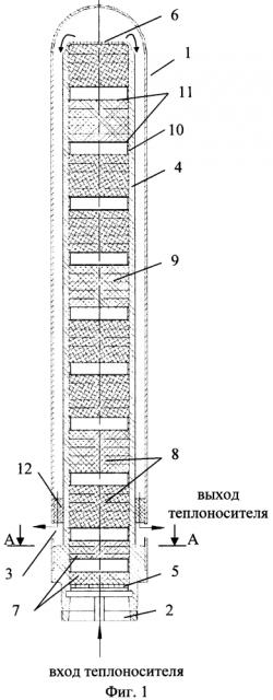 Устройство для очистки жидкометаллической среды от взвешенных примесей (патент 2595310)