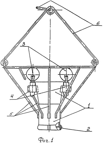 Залавливающее устройство для лова рыбы на свет (патент 2278510)