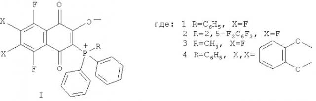 Фосфорсодержащие фторированные производные 1,4-нафтохинона, обладающие цитотоксической активностью по отношению к раковым клеткам человека в культуре (патент 2535676)